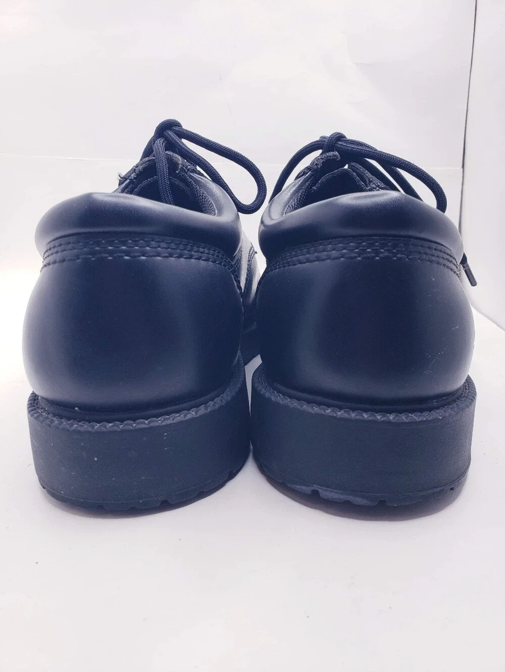Skechers black leather